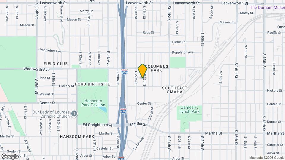 1534-1536 S 26th St, Unit 1534 Mapa y Detalles de la Ubicación