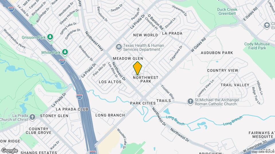 6116 Yellowstone Dr Map and Location Details