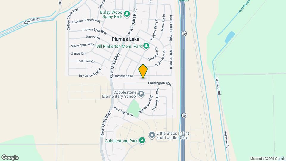 1343 Paddington Way Map and Location Details