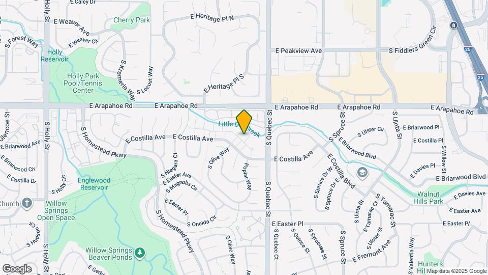 7105 E Briarwood Dr Map and Location Details