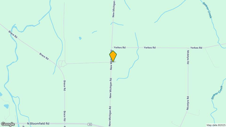 2275 New Michigan Rd Map and Location Details