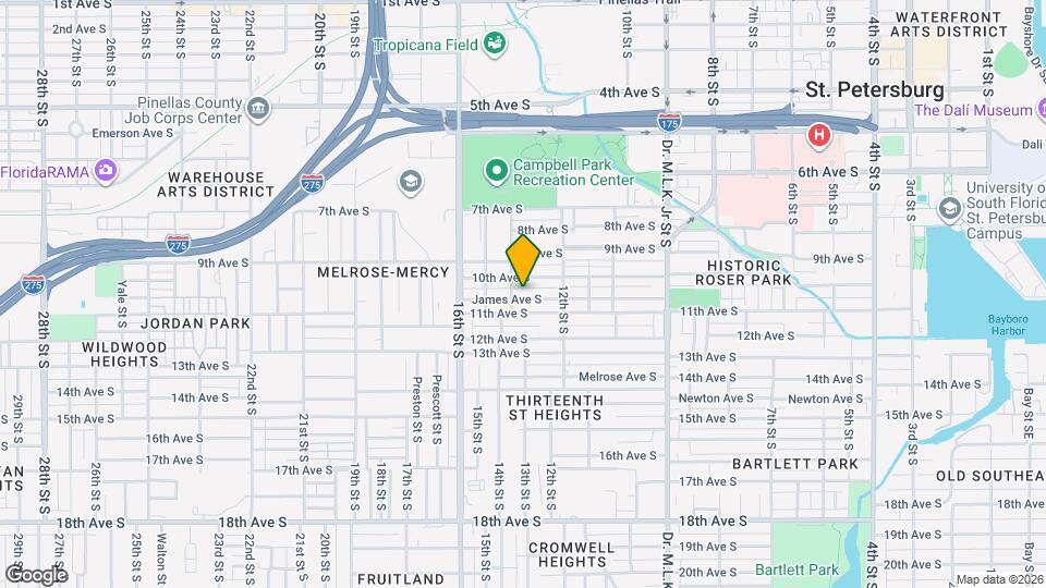 1325 James Ave S Map and Location Details