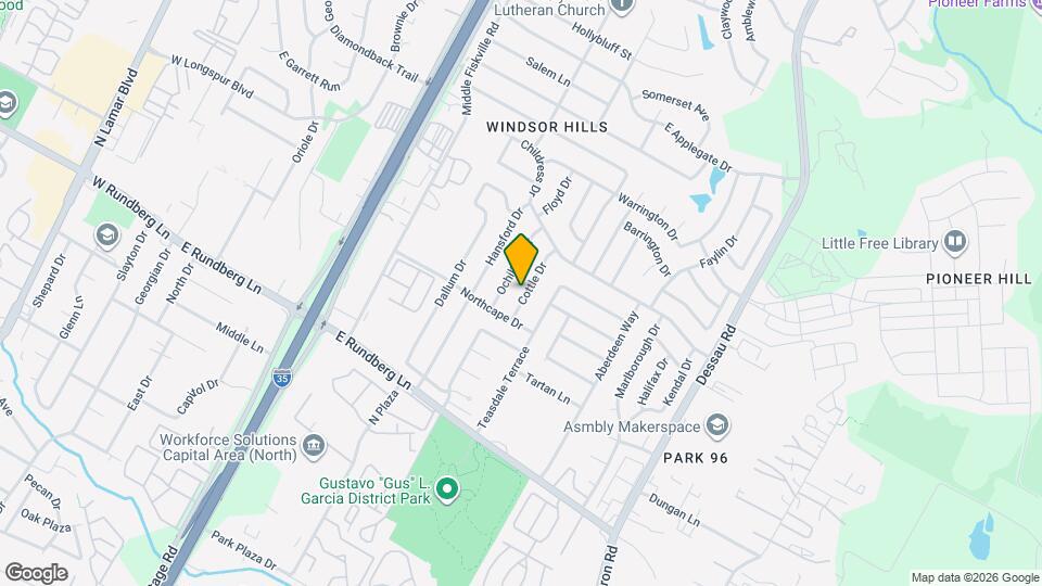 9708 Cottle Dr Map and Location Details