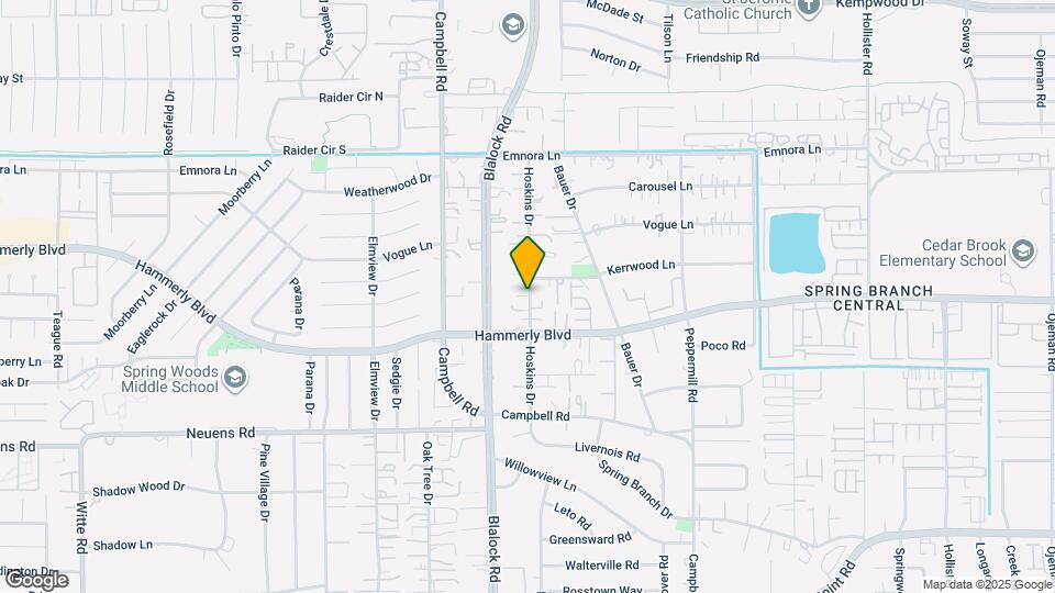 2121 Hoskins Dr Map and Location Details