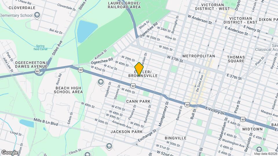 2508 Harden St Map and Location Details