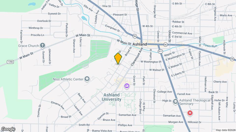 510 Broad St Map and Location Details