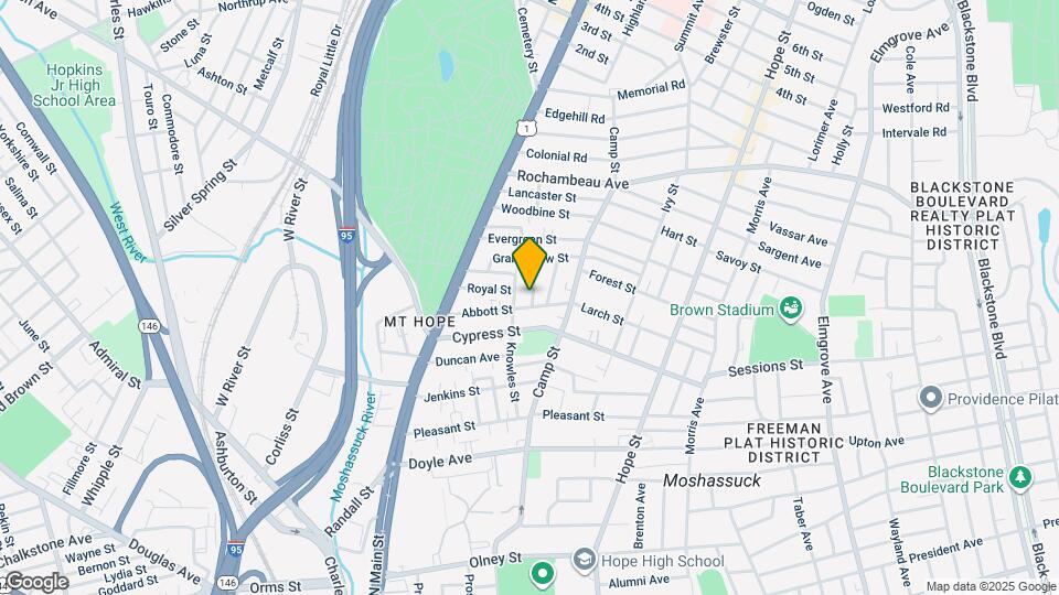 16 Tecumseh Street, Unit Unit #1 (First Floor) Map and Location Details