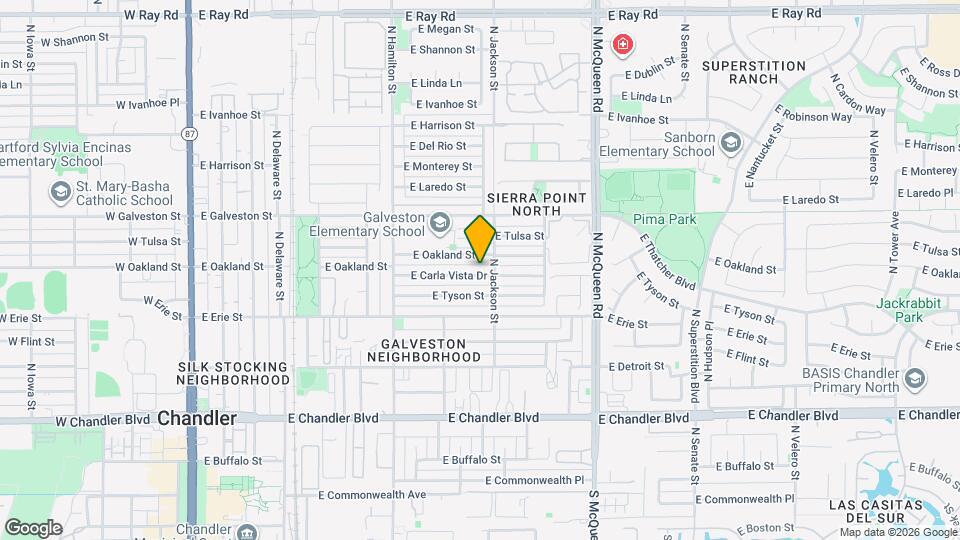 774 E Carla Vista Dr Map and Location Details