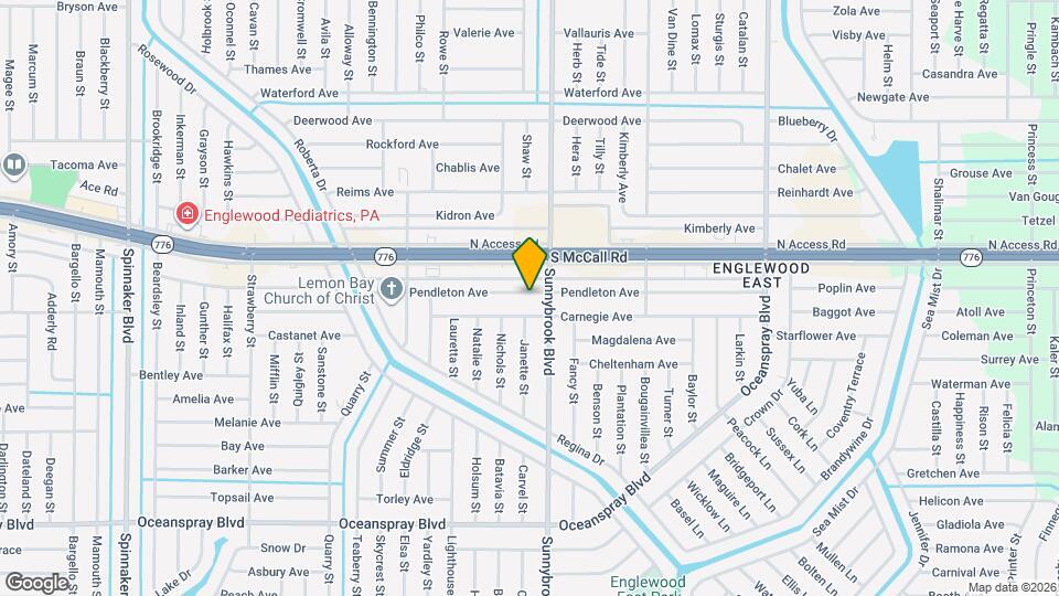 10507 Pendleton Ave Mapa y Detalles de la Ubicación