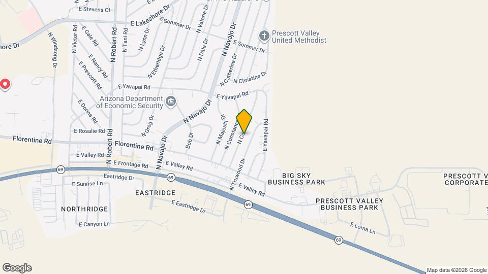 3123 N Corrine Dr Map and Location Details