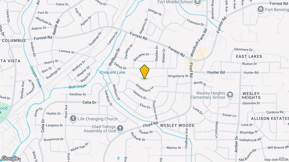 5214 Kingsberry St Map and Location Details