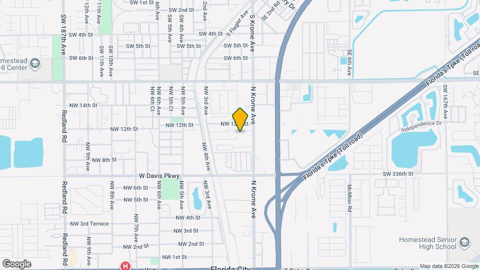 151 NW 10th St Map and Location Details