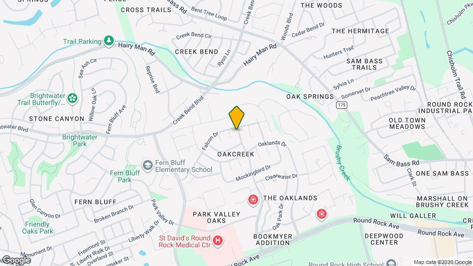 1208 Oakwood Blvd Map and Location Details