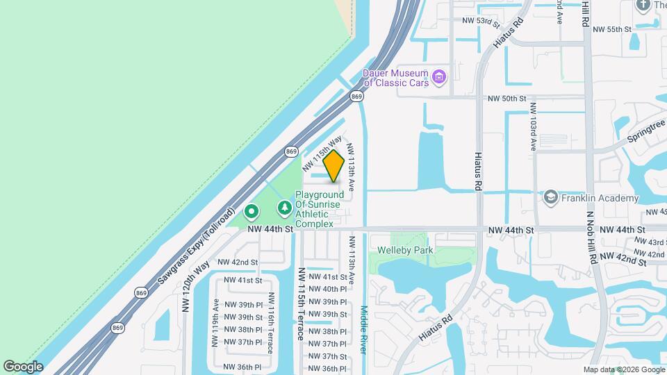 11370 NW 46th Pl Map and Location Details