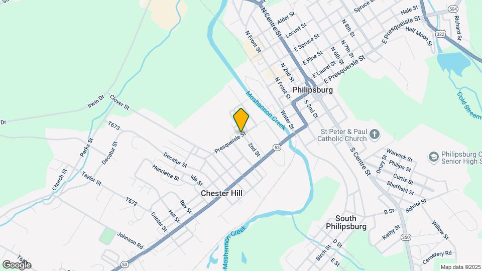 300 W Presqueisle St Map and Location Details