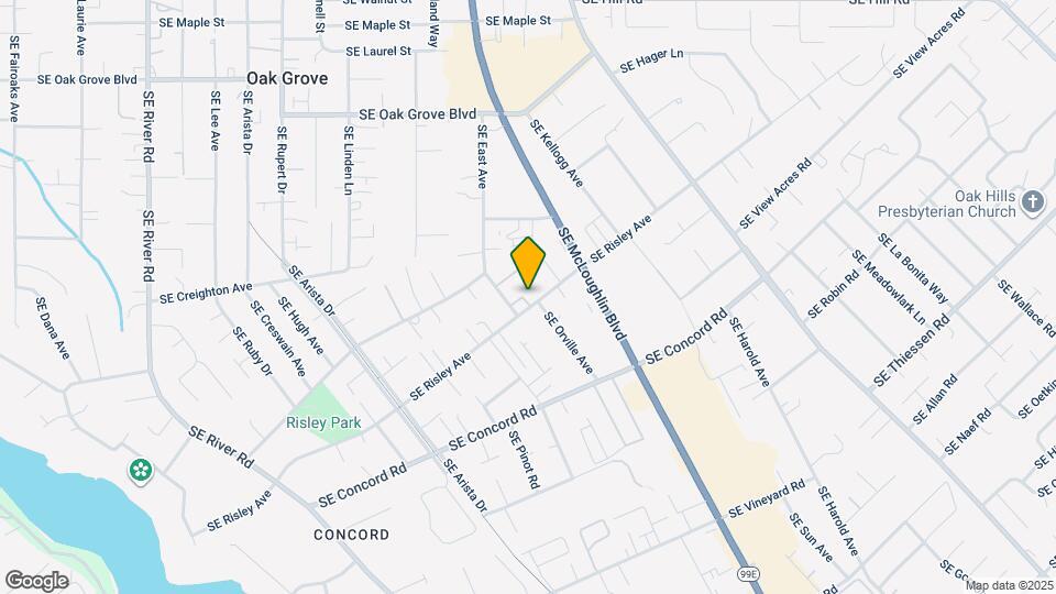 3251 SE Risley Ave Mapa y Detalles de la Ubicación