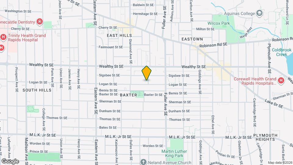 1061 Logan St SE Map and Location Details