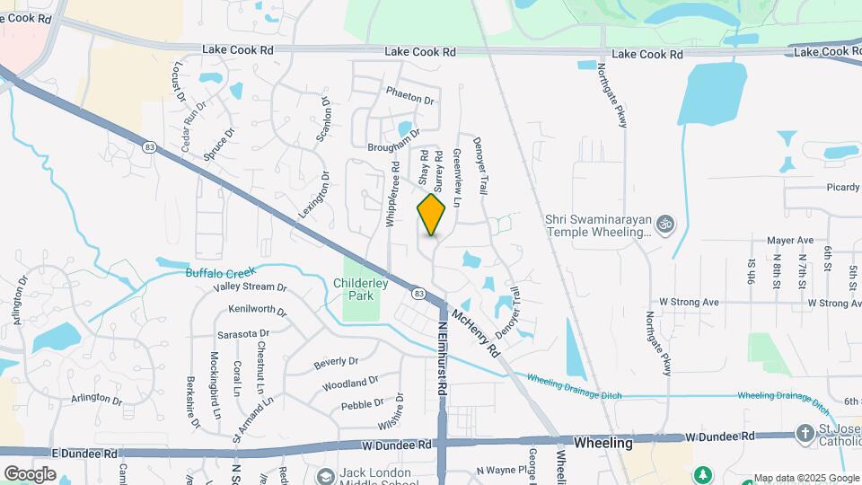 811 Cambridge Pl Map and Location Details