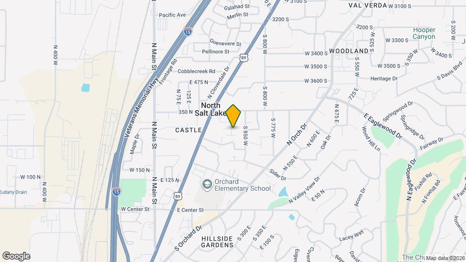 280 E Brigham Ln Map and Location Details