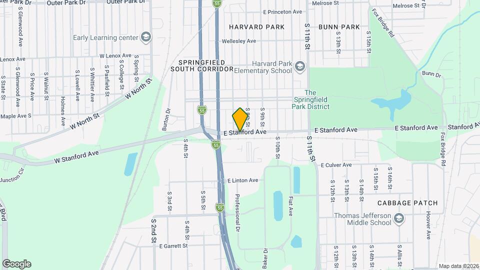 716 E Stanford Ave Mapa y Detalles de la Ubicación