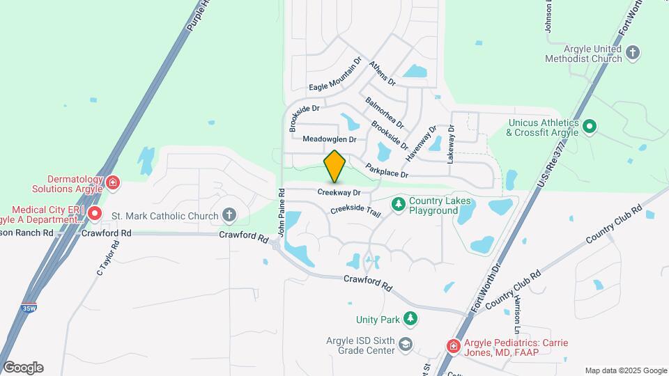 5800 Creekway Dr Mapa y Detalles de la Ubicación