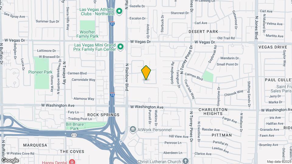 1204 Claim Jumper Dr Map and Location Details