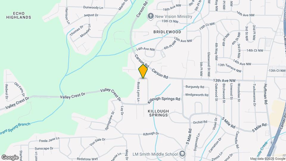 1245 Rose Lynn Ln Map and Location Details