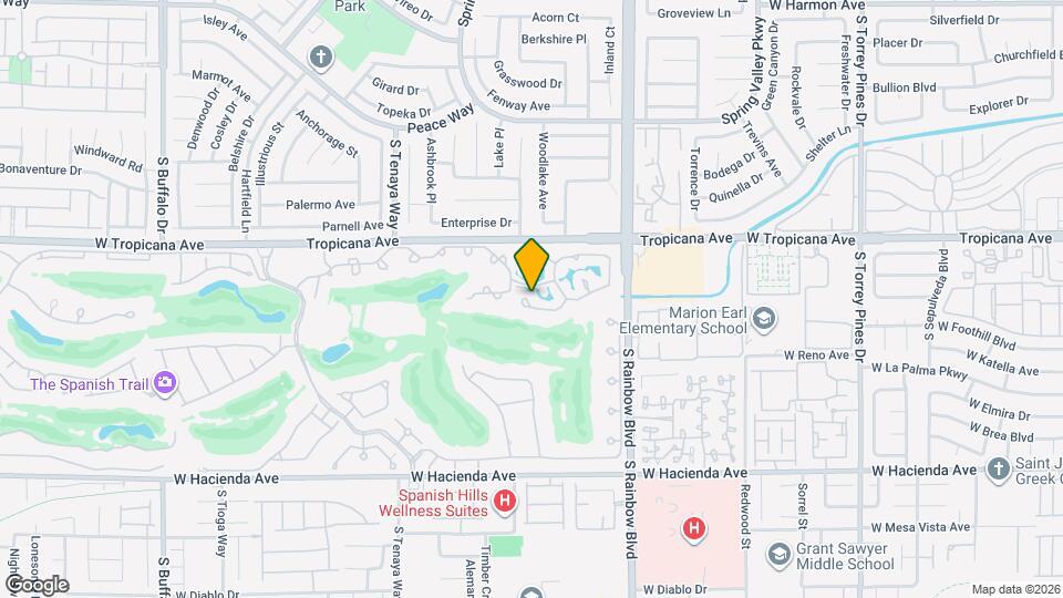 7060 Big Springs Ct Map and Location Details