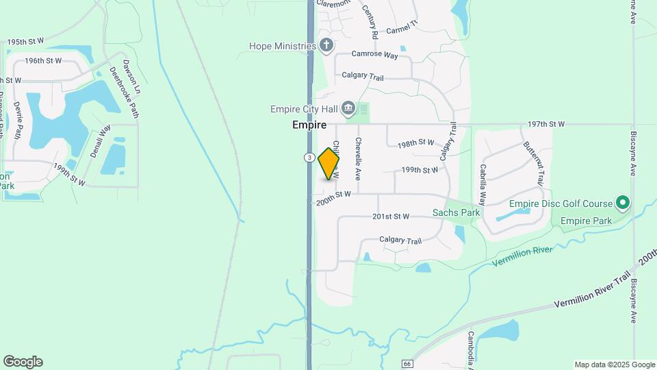 19955 Chili Ave W Map and Location Details