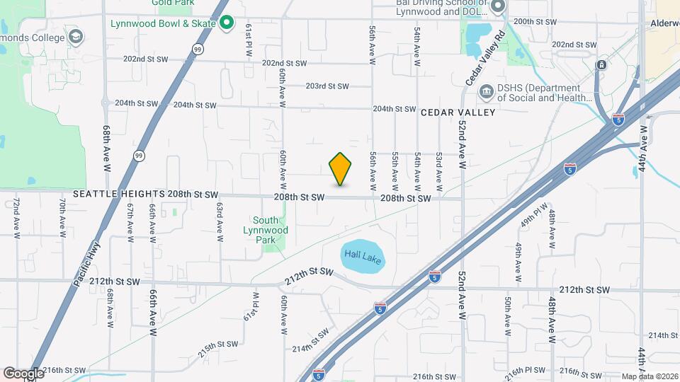 5717 208th St SW Map and Location Details