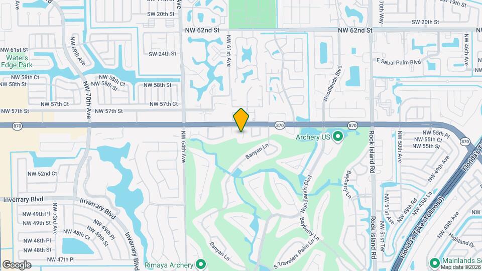 5505 Bluejack Oak Cir Map and Location Details