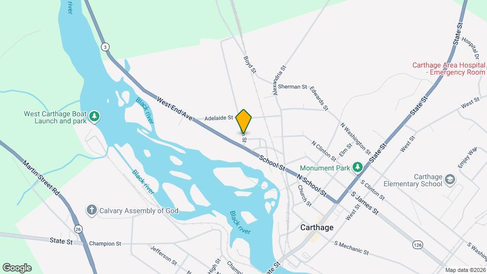 707 Parham St Map and Location Details