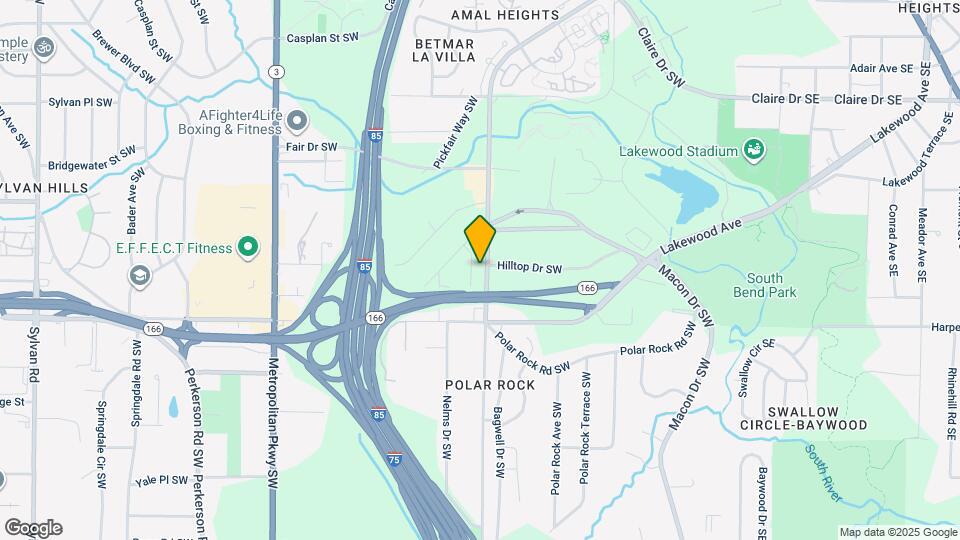 2019 Pryor Rd SW Map and Location Details