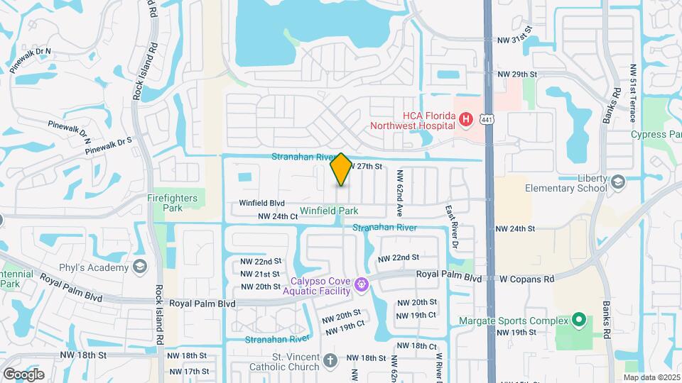 2576 NW 64th Terrace Map and Location Details