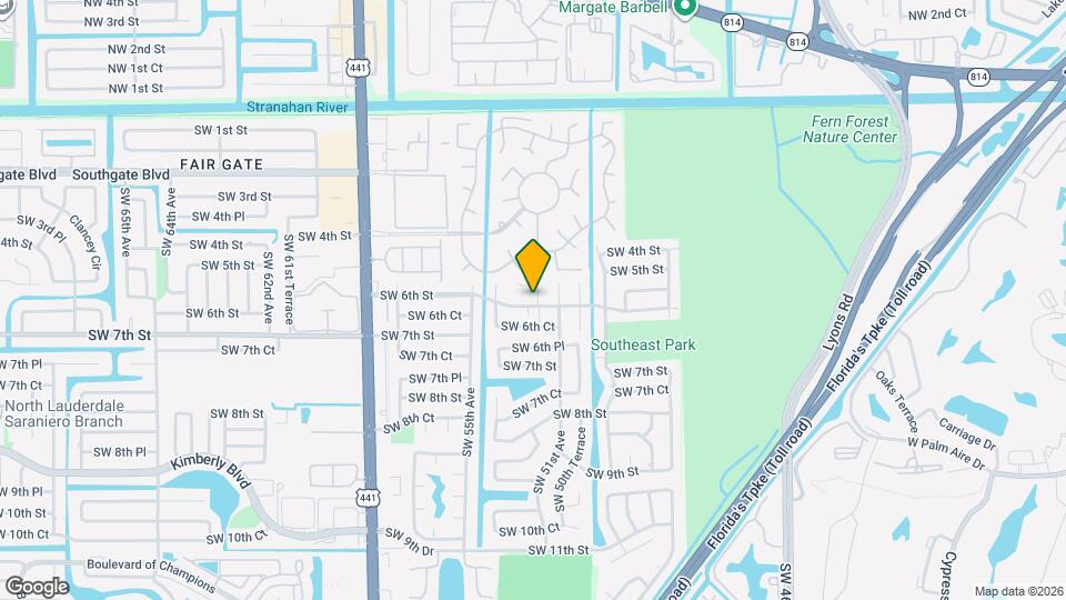 5131 SW 6th St Mapa y Detalles de la Ubicación