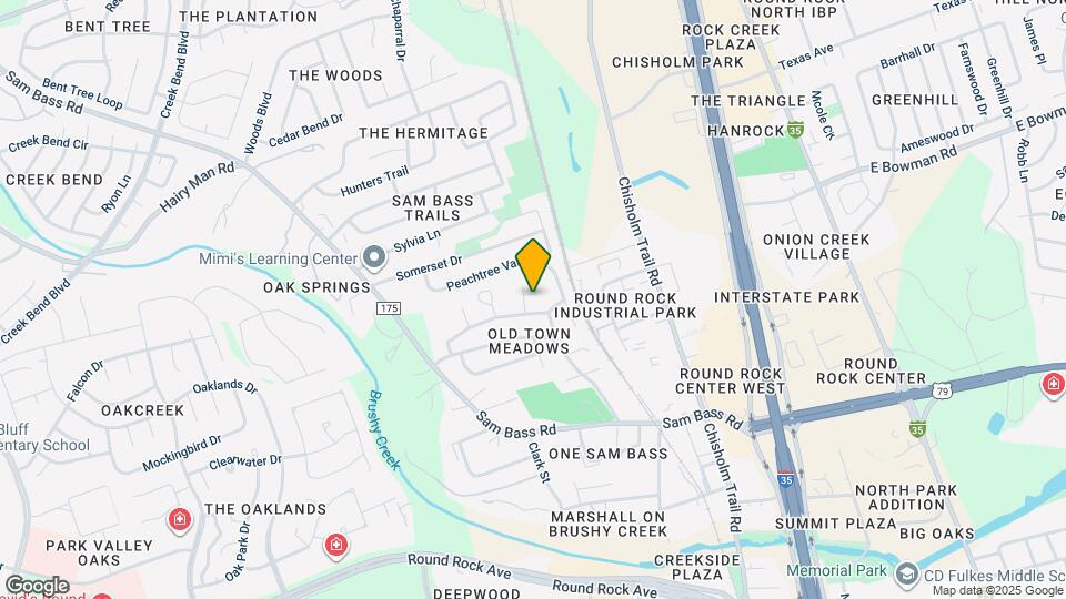 1405 Oakmeadows Cove Map and Location Details