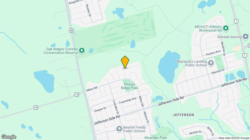 17 Philips Lake Ct Map and Location Details