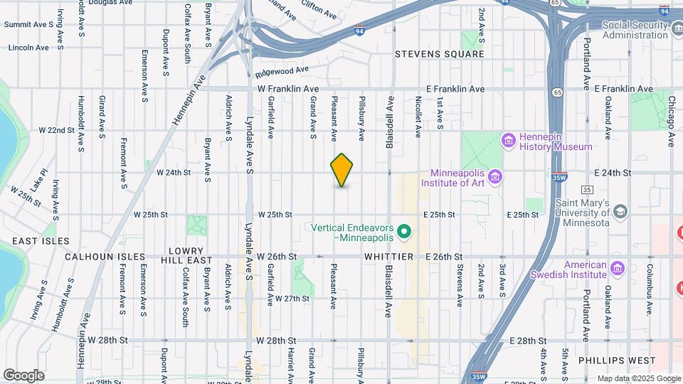 2417 Pleasant Ave S Map and Location Details
