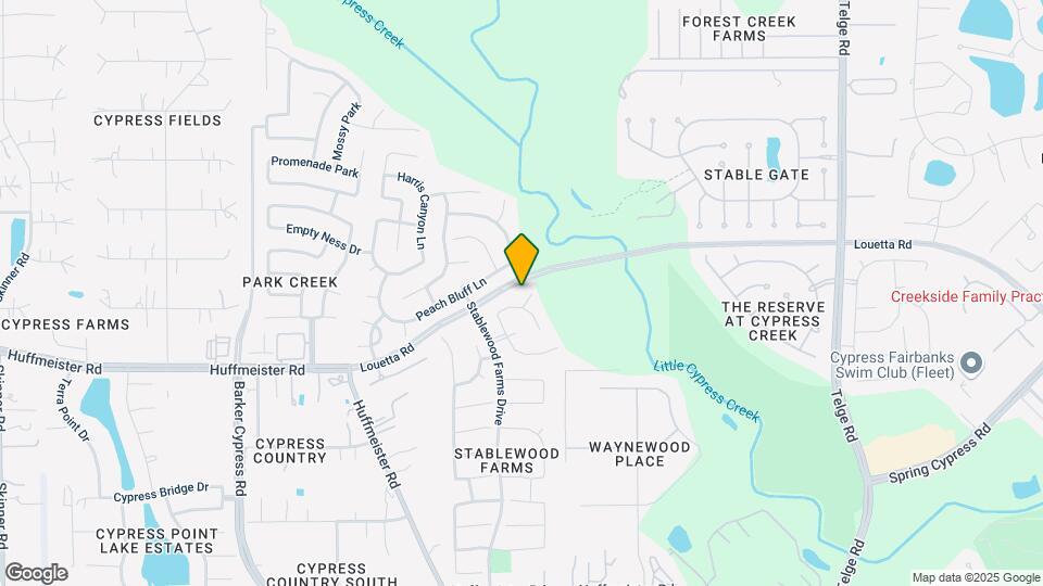 15011 Wolf Branch Ct Map and Location Details