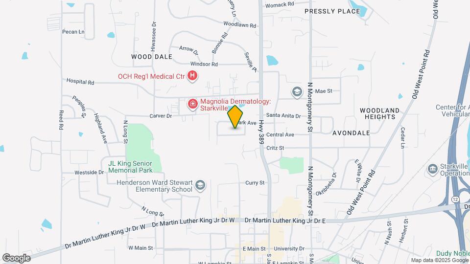 105 Freeman St Map and Location Details