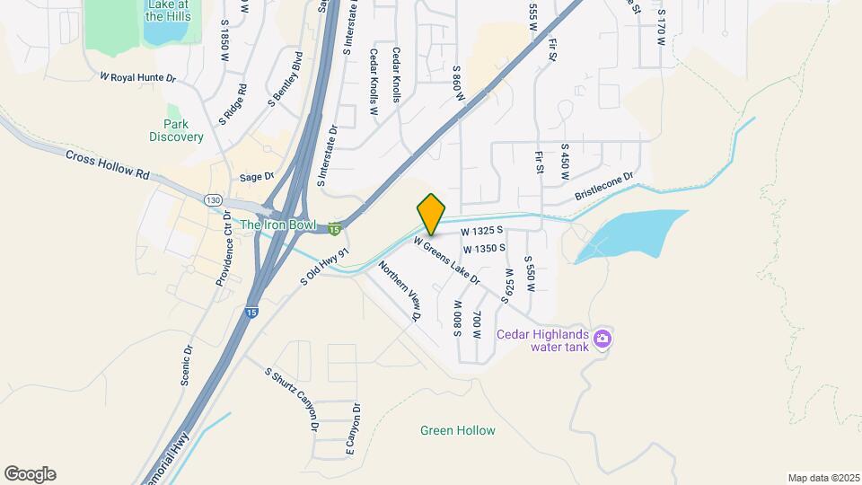 996 W Greenslake Dr Map and Location Details