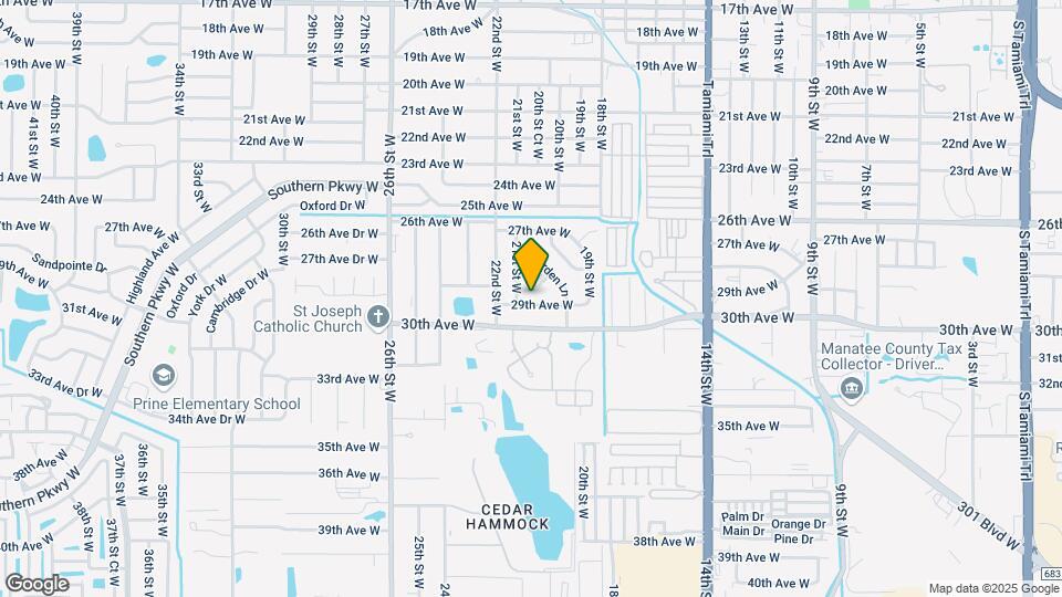 2032 29th Ave W Map and Location Details