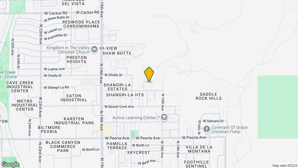 11222 N 15th Ln Map and Location Details