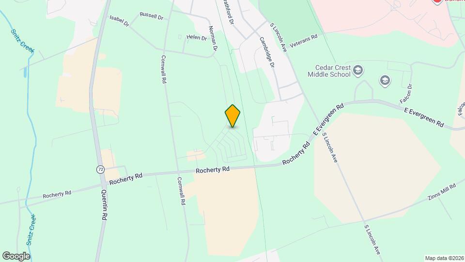 852 Byler Cir Map and Location Details