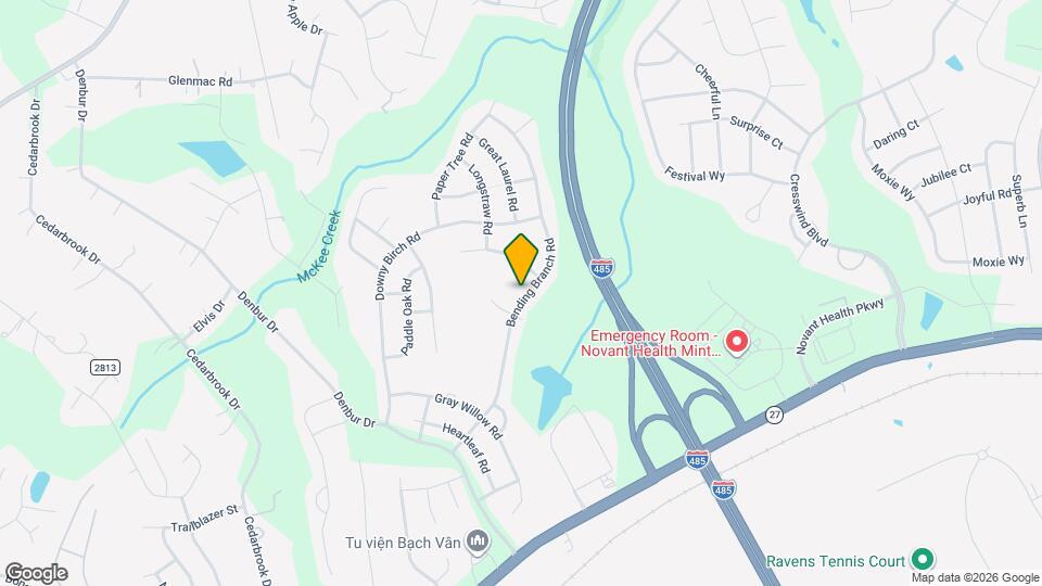 12013 Bending Branch Rd Map and Location Details