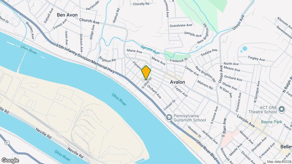 205 S Ohio St, Unit 3 Mapa y Detalles de la Ubicación