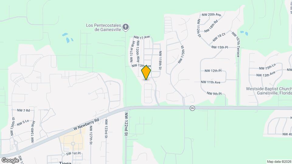 11934 NW 10th Rd Map and Location Details