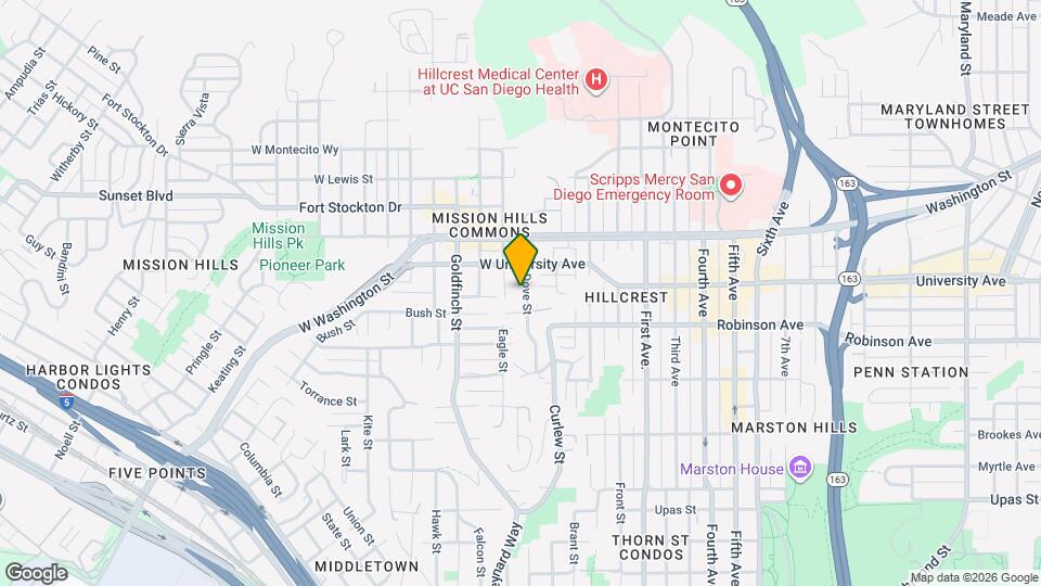 3840 Dove St Map and Location Details