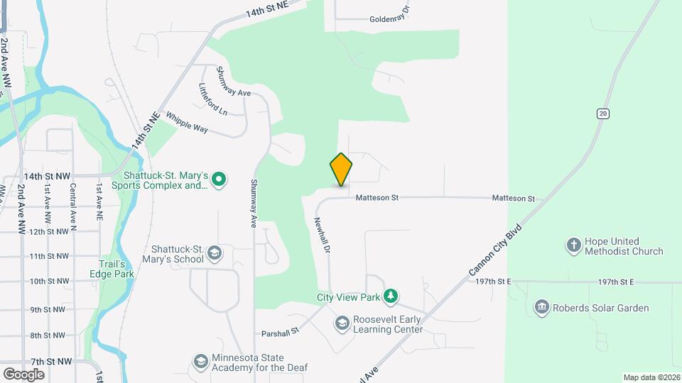 1320 11th Ave NE Mapa y Detalles de la Ubicación