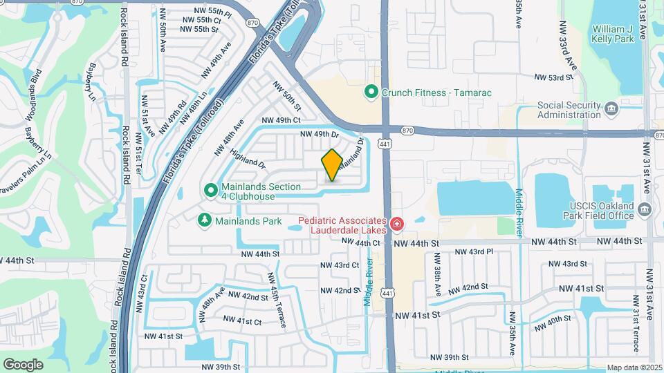 4212 NW 47th St Map and Location Details